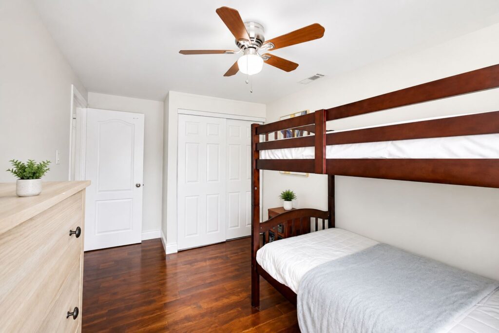 Second bedroom at 2108 Lakeshore Road West in South Oakville